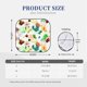 thumbnail image 3 of Fotbe Floral Vintage Juego de 2 Piezas de Parasoles para Parabrisas | Bloqueador Solar para Auto | Accesorios Plegables para Protección Solar Interior-Large, 3 of 6