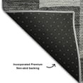 thumbnail image 3 of Addison Rugs Mayfield Washable Transitional Geometric Gray Rectangle Rug, 2'6" x 3'10", 3 of 6