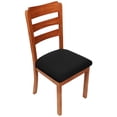 thumbnail image 2 of Fundas de asiento para sillas de comedor, extraíbles, lavables y antipolvo., 2 of 6