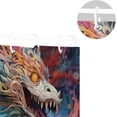 thumbnail image 5 of Coolnut Abstract Dragon Shower Curtain for Bathroom, Bath Bathroom Accessories with 12 Pack Hooks for Home Hotels, 60 X 72 in Home Decor, 5 of 6