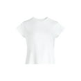 thumbnail image 7 of Free Assembly Women's and Women's Plus Cap Sleeve Tee, Sizes XS-4X, 7 of 7