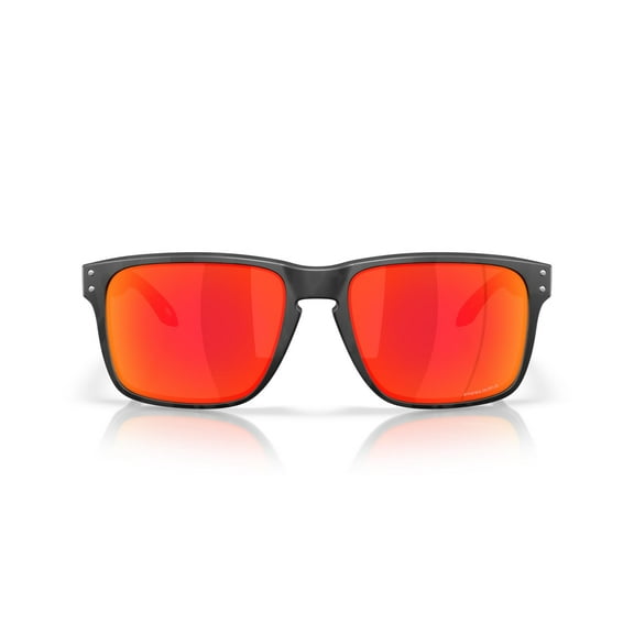 Oakley OO9487 Holbrook XXL Polarized Rectangular Sunglasses, Matte Black