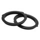 thumbnail image 1 of Anillo Espaciador de Altavoz Unique Bargains Adaptador de Altavoz Tweeter para Ford Escape 2012-2022 para 6.5'' ABS 2 Pcs, 1 of 7