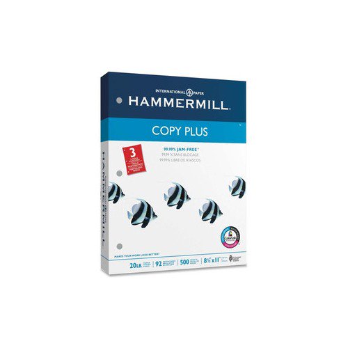 Hammermill Copy Plus 8.5x11 3Hole Punched Inkjet Copy & Multipurpose