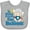 AC-Heather Grey, variant on Inktastic Ye Mortals Putteth Mine Cape on Backwards® Boys or Girls Baby Bib