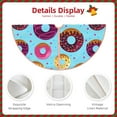thumbnail image 5 of Kll Donuts Christmas Tree Skirt 30",Party Decorations Farmhouse For Christmas Decorations Holiday Party, 5 of 8