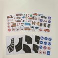 thumbnail image 3 of 1Pcs 5m Railway Train Curve Design Paper Tape DIY Road Traffic Adhesive Tape Scrapbooking Sticker Label Road Scene Sticker, 3 of 4
