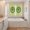 Yellow, variant on St. Patrick's Day Kitchen Curtains Window Panels, Green Country Lucky Leaves Chic Border Insulated Window Treatment Curtain, Grommet Curtains for Bedroom/Living Room/Bathroom, 2 Piece 52"Wx63"L
