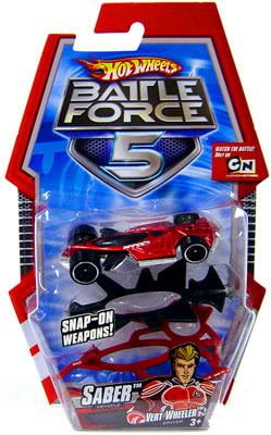 hot wheels battle force 5 saber