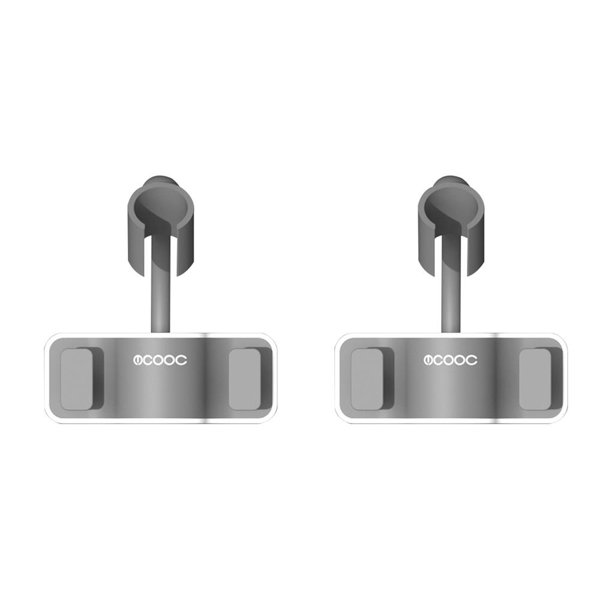 Monstrate Soporte de cabezal de ducha de 360 °, soporte de cabezal de ducha autoadhesivo ajustable, montaje en pared con 2 ganchos, soporte para No.02 2piezas Monstrate CBP073857