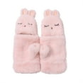 thumbnail image 3 of FADAACAI Gloves for Cold Weather Womens Gloves Winter Plush FauxFur Cute Mitten Driving Gloves Men Touchscreen Gloves Clearance！, 3 of 8