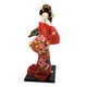 thumbnail image 5 of Muñecas Geisha japonesas étnicas, estatuilla de dama oriental, muñeca Geisha asiática de estilo vintage para decoración de mesa, estante para el hogar Estilo B, 5 of 8
