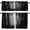 Forest-1, variant on Horror Forest Valance Curtain Scary Dark Spooky Landscape Gothic Halloween Rod Pocket Valance Window Treatments 1 Panel Short Curtains for Kitchen Farmhouse Living Room Decor 54x18 in