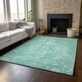 thumbnail image 6 of Addison Rugs Mayfield Washable Transitional Abstract Teal Rectangle Rug, 10' x 14', 6 of 6