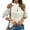 Beige, variant on CoCopeaunts Cold Shoulder Sweaters for Women Fall Winter Fashion Long Sleeve Casual Criss Cross Pullover Tops
