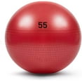 thumbnail image 2 of adidas Gymball - Exercise Ball with Dual Textured Non-Slip Surface for Maximum Grip - for Core Workout, Improving Stability, and Posture at Home or The Gym - Hand Pump Included, 2 of 5