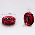 thumbnail image 2 of PASILI 1Pc Cable Pulley Wheel Roller Workout Pulley Wheel For Pulley Block 75-114Mm 6202Rs Bearing Black/Red/Blue Repair Parts Tools, 2 of 8