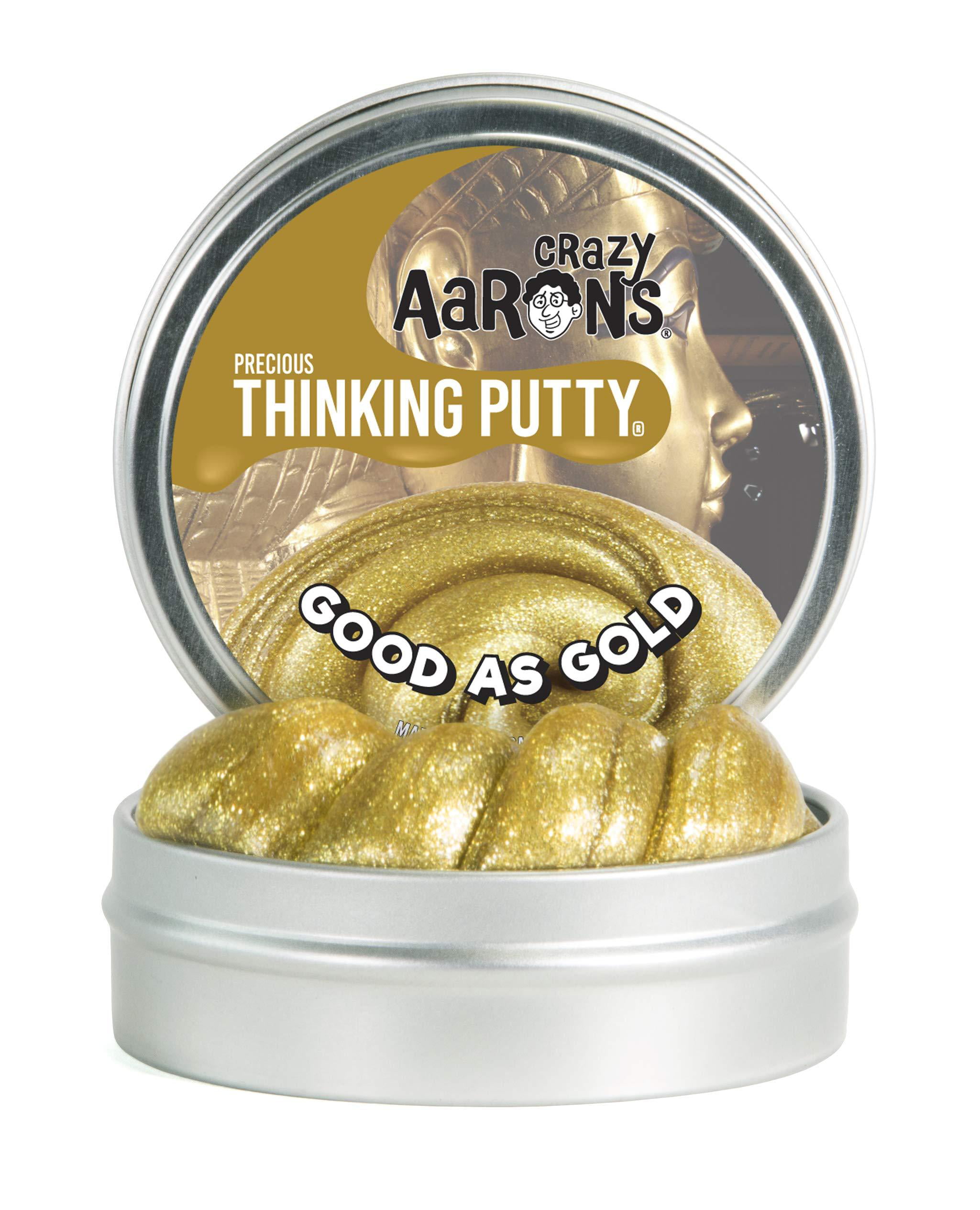 Good as Gold Precious Metals Thinking Putty Novelty Toy by Crazy Aarons GD011 for sale online 