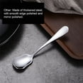 thumbnail image 2 of 6pcs Stainless Steel Teaspoon Fork Travel Cutlery Set Tableware Kitchen Portable Spoon for Coffee Afternoon Tea Type 1, 2 of 9