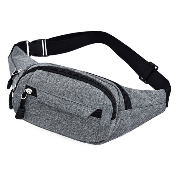 Waist Pack Outdoor Products | Lightweight Fanny Pack for Men & Women | Small Waist Pack for Runners,grey