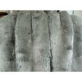 thumbnail image 3 of Plutus Tissavel Gray Faux Fur Handmade Throw/Blanket-Color:Gray,Size:60"W x 90"L, 3 of 4