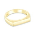 thumbnail image 3 of AFFY Stackable Unisex Signet Ring In 10k Yellow Gold, Ring Size-11.5, 3 of 3