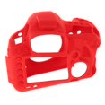 thumbnail image 4 of Estuches profesionales de silicona segura para cámara, funda de goma para el cuerpo para 5D3 / 5DR / 5DS, funda protectora para cámara digital rojo Sunnimix Funda de silicona para cámara, 4 of 8