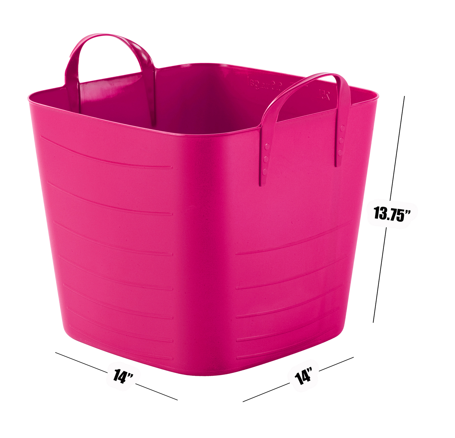 flexible plastic tote