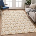 thumbnail image 6 of Addison Rugs Mayfield Premium Machine Washable Transitional Stripes Copper Rectangle Rug, 8' x 10', 6 of 6