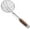 14.6"L,5.5" Strainer Bowl, variant on Spider Strainer Skimmer with Wood Handle - 5.5 Inch Fryer Scoop for Cooking and Frying, Kitchen Utensils Pasta Strainer Spoon