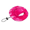 thumbnail image 2 of CHENjy Dog Sun Hat, Breathable Cotton Baseball Cap with Ear Holes, Adjustable Bucket Hat for Small Medium Dogs Beach Outdoor, L,Hot Pink, 2 of 7