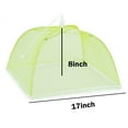 thumbnail image 4 of Large Mesh Food Cover Tent Clearance! 24in Mesh Food Covers for Outdoors Collapsible, Diameter Dome Umbrella Picnic Protector, Tent Dome Net Umbrella Picnic, Keeps Bugs Away, Washable and Reusable, 4 of 4