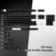 thumbnail image 4 of Juego de teclas OHY Black Double Shot PBT 137Keys MDA Profile, 4 of 7