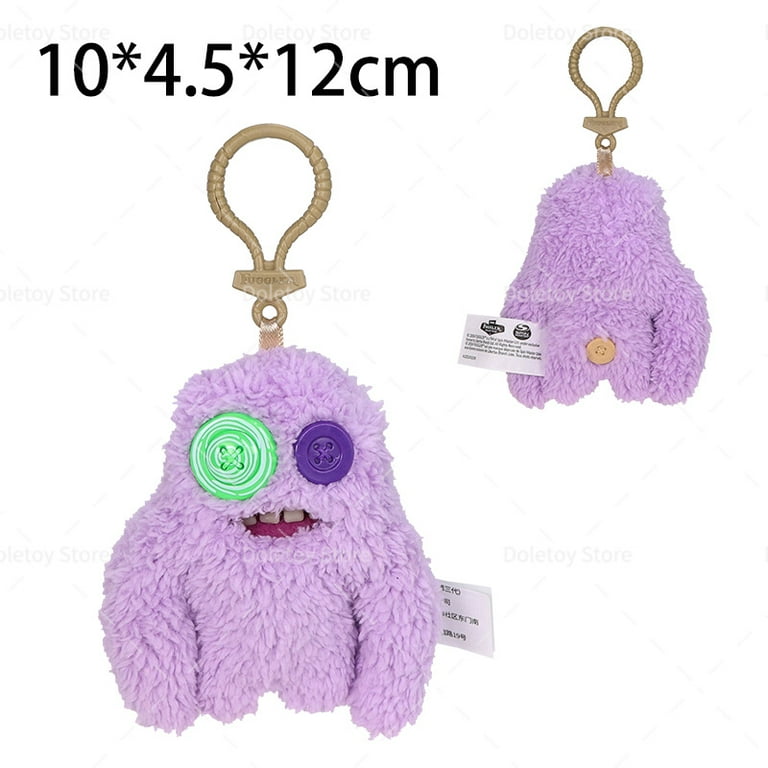 Fuggler Plush Keyrings Funny Ugly Monster Fugg Mr Needles Greedy