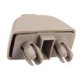 thumbnail image 4 of sweethay Beige coche Interior viseras Clip gancho montaje confiable y duradero viseras Clip para colgar titular Automoción decorativa y accesorios, 4 of 6