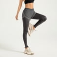 thumbnail image 2 of Womens Tennis Skirts with Leggings 2 in 1 Golf Skorts High Waisted Athletic Skirted Running Workout Yoga Pants, 2 of 7
