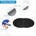 thumbnail image 3 of Uxcell 8pcs 10 Inch Round Adhesive Backed Felt for Household Applications, Black, 3 of 5