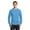 Aqua Blue, variant on PC54LS Port & Company Men's T-Shirt Long Sleeve 5.4-oz. 100% Cotton