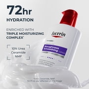 Eucerin Roughness Smoothing Body Lotion for Dry, Rough Skin, 16.9 fl oz Bottle