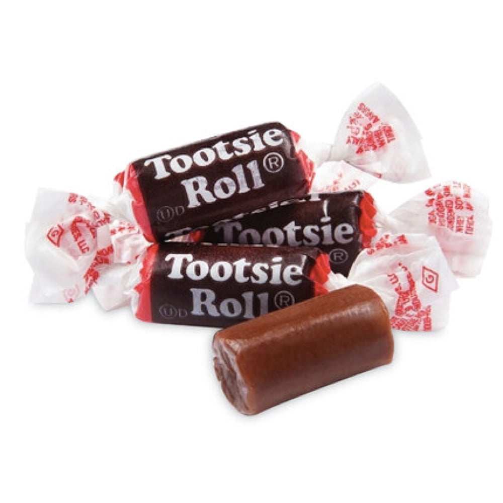 Tootsie Roll Midgees Individually Wrapped Bulk Classic Chewy Chocolate Taffy Candy (5 Pound)