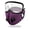 Purple, variant on Reusable Face Mask with Detachable Eye Shield, Breathable Mesh Mask with Exhalation Valves, Washable Anti‑Dust Protective Mask for Cycling Outdoor Daily Use,1pc.