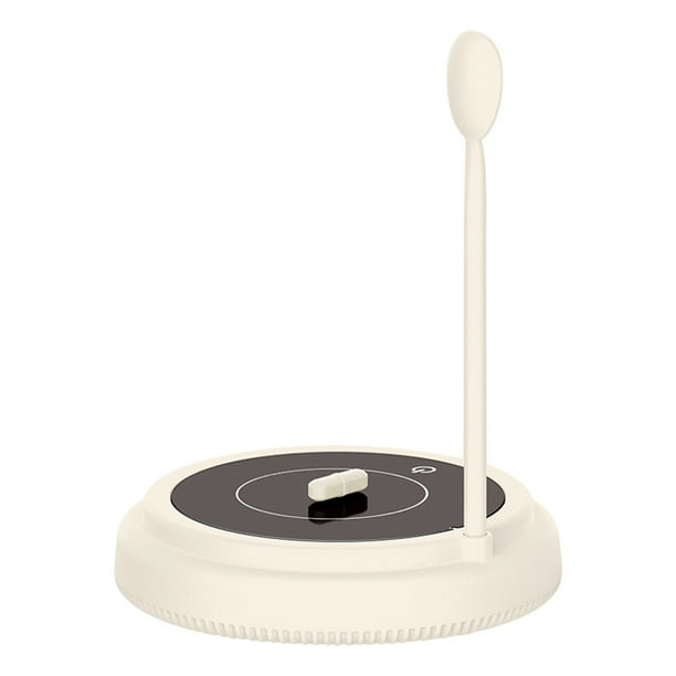 Taza de Auto-Agitación, Almohadilla Automática Magnética de Taza de Café de Auto-Agitación Usb Recargable con Cuchara para Múltiples Tazas, Taza de Café de Auto-Agitación Velocidad Ajustable Del Motor