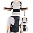 thumbnail image 2 of Back Brace for Women Men Posture Corrector, Improve Posture Lumbar Support Shoulder Lower Upper Back Pain Relief, 2 of 8