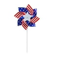 thumbnail image 3 of zhmrfg 4th Of July Wind Spinners 10 Pack Red White Blue Flag Garden Pinwheels Outdoor Decorations For Independence Day Memorial Day Patriotic Party Yard Lawn Patio Holiday Celebration Decor, 3 of 9