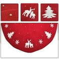 thumbnail image 3 of Skirt 48inch Ornament Christmas Christmas Tree Snowflake Diameter Home Decor, 3 of 6