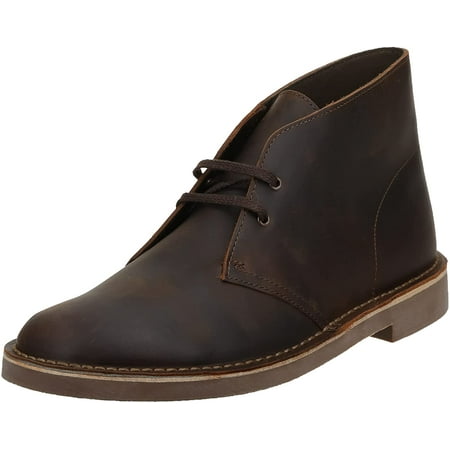 Clarks Mens Bushacre 2 Chukka Boot, Dark Brown, 11 Wide | Walmart Canada