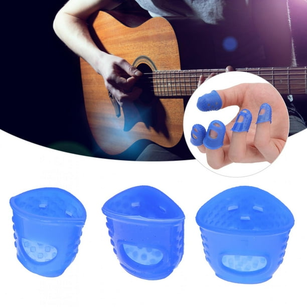 Protège-doigts En Silicone, Doigt De Guitare, Couverture Grards Du Bout Des  Doigts, Protège-doigts De Guitare, Pour Guitare