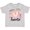 AC-Heather Grey, variant on Papa's Little Sweetie with Pink Heart Cookie Boys or Girls Toddler T-Shirt