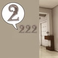 thumbnail image 3 of Placa de puerta con efecto 3D para buzón exterior de apartamento. Número de dirección. 2 C-2, 3 of 9