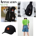 thumbnail image 6 of 48pcs Ball Sports Iron On Patches 8 Styles Sew On Patches Polyester Felt Embroidered Patches DIY Sew Applique Repair Patch Trendy Patches for Clothes Backpacks Jeans Hats Jackets Jersey DIY, 6 of 6